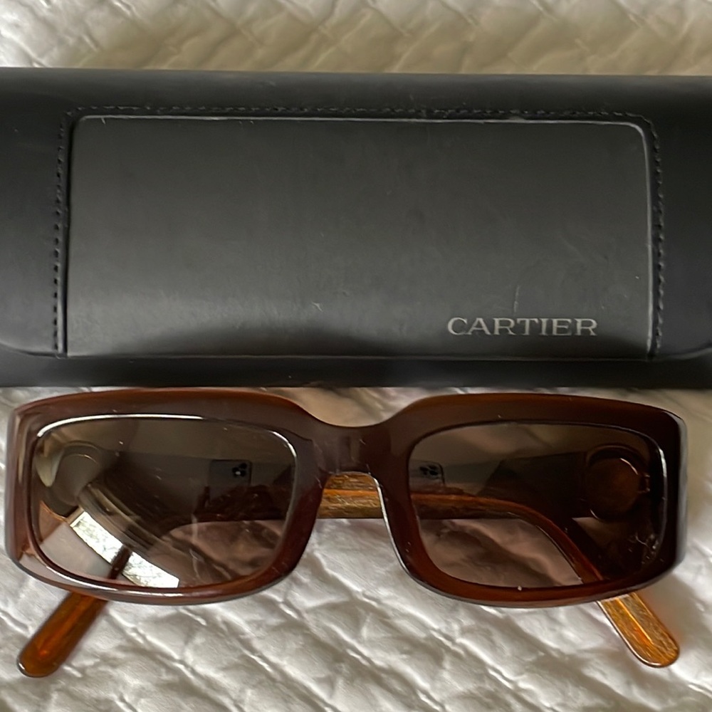 Lovely and classic Cartier sunglasses.